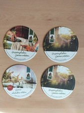 4 Bierdeckel Kulmbacher Kapuziner, Ursprünglichen Genuss erleben, Weißbier 