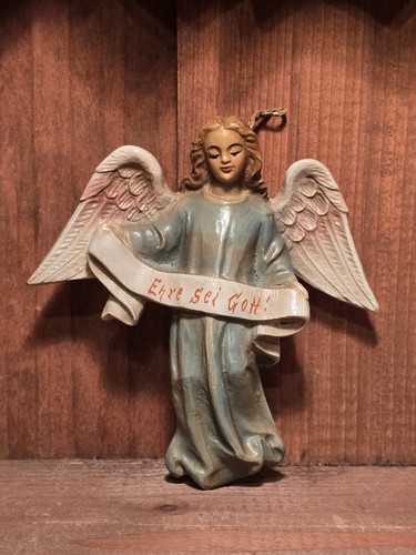 Krippenfigur alt gloria engel - krippenfigur,
