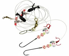 (11,99€/1Stk) Dieter Eisele Select Weitwurf Montage loom grün 110cm 0,60mm- Vorf