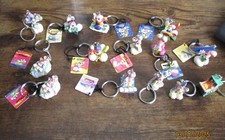 Diddl 14x Schlüsselanhänger Keramik + Preisschild NEU