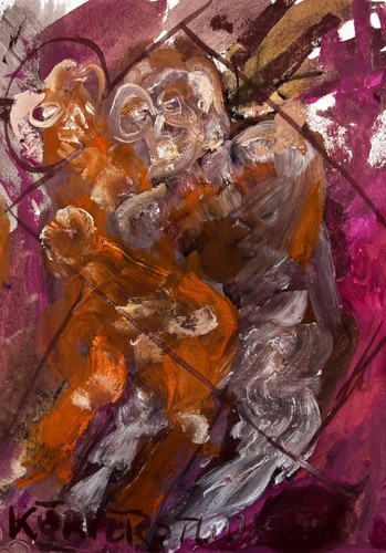 Original aquarell gemälde - original,