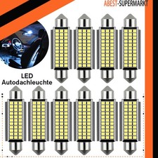 10 Stück 12V 3W weiß Auto