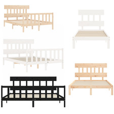 Massivholzbett Bettgestell