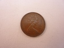 2 New Pence 1971 , Münze 