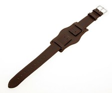 Uhrenband Leder mit Unterlage