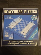 Design Schachspiel aus Glas-