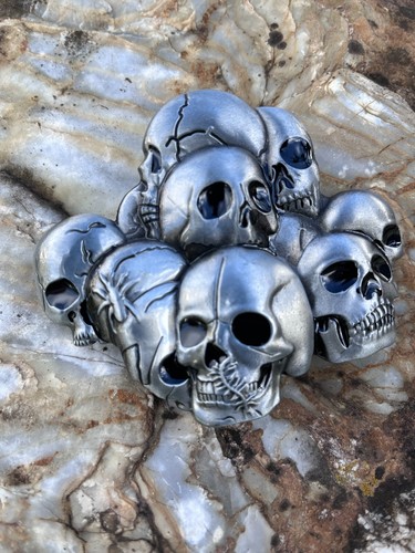 Gürtelschnalle pile skulls - gürtelschnalle,