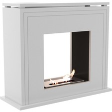 Bioethanol Ethanol Kamin Biokamin June Tunnel Weiss Standkamin Ethanol