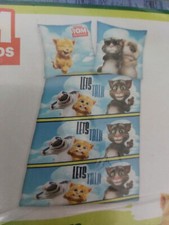 Neue Kinder Bettwäsche  Mikrofaser Fleece TALKING TOM AND FRIENDS 