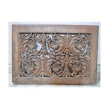 Antik Sand Stein Wand Fenster Jali Panel Original Alt Sehr Fein Handgeschnitzt