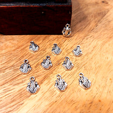 10 Frosch/Frösche Charms