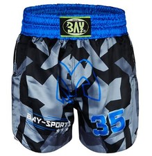 BAY Square Camo Thaiboxhose