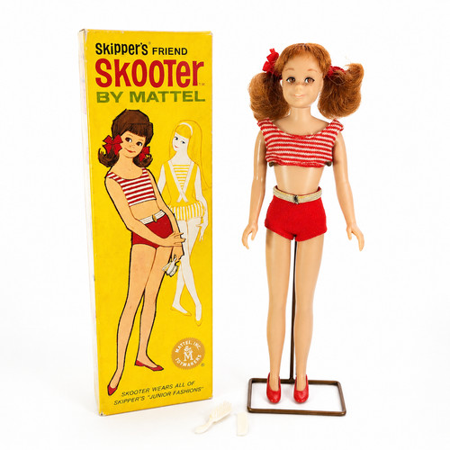 Vintage barbie scooter puppe - vintage,