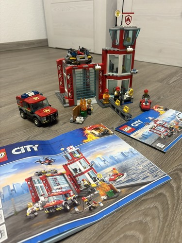Lego city feuerwehrstation - lego, city: