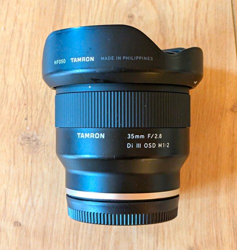 Tamron 35mm di iii - tamron, osd