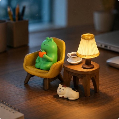 Stück frosch schaukelstuhl - frosch,