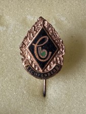 Chemie Berlin Lichtenberg EHRENNADEL BRONZE Deutschland DDR Anstecknadel