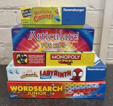 KONVOLUT 5 KINDER BRETTSPIELE