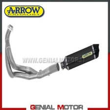 Komplett Auspuff Arrow Race tech AKN Aluminium Schw Kawasaki Z 650 2020 20