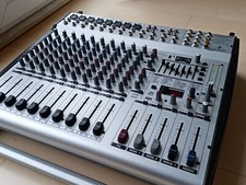 PA Stereo Beschalungsanlage Powermixer 2x400W Mikros Kabel Lautsprecher 2x200W