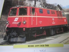  Eisenbahn Fakten 8 Österreich Reihe 2095 der ÖBB 1958