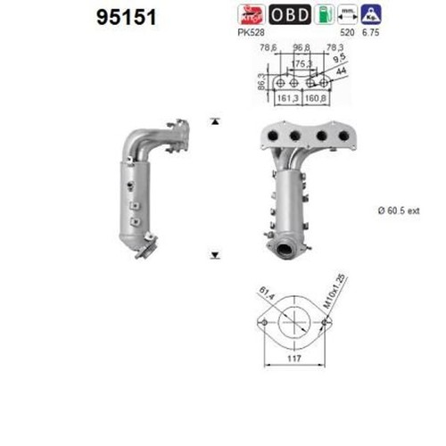 95151 katalysator für - as,