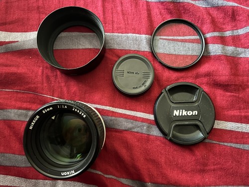 Nikon nikkor 85mm ais - 85mm, f1.4