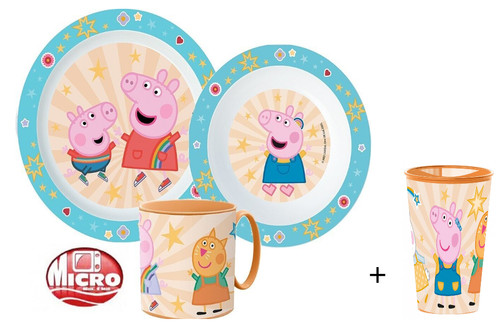 4er kinder geschirr set - kinder-geschirr,