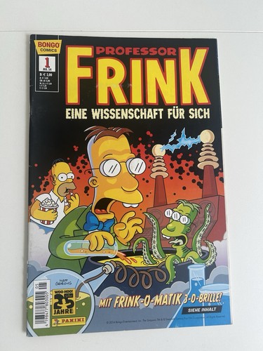 Simpsons comic professor frink - comic,
