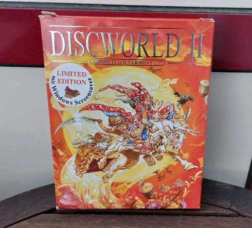 Discworld bigbox cd rom - discworld, pc
