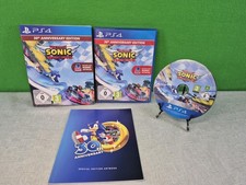 Team Sonic Racing 30th Anniversary Edition Sony PS4 mit Sonic Artbook+ Papphülle