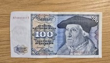 ‼️ 100 Deutsche Mark ?  1.6.1977 ? DM Schein Bundesbank ? NF 8825257T