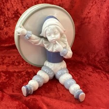 Goebel Porzellan Figur JUNGER CLOWN + TROMMEL