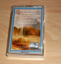 Musik Kassette MC - Flötenkonzert in Sanssouci - Friedrich der Große - Klassik