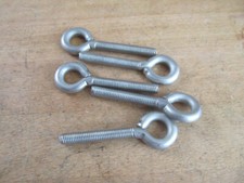 5 Stück Ringschrauben Ösen M8x50mm Edelstahl  / Aktion Nr70