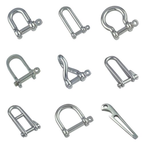 Stück schäkel edelstahl - 10,