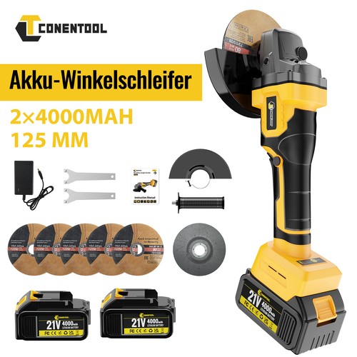 21v 125mm akku - akku, winkelschleifer