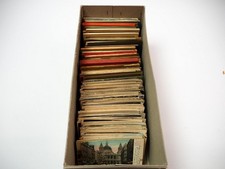 Großer Posten Postkarten Leporellos ca. 1900 bis 1940 Deutschland Frankreich