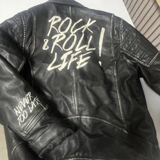 kinder leder jacke jungen