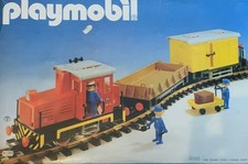 Playmobil Eisenbahn Starterset OVP mit einer Lok, Waggons etc TOP