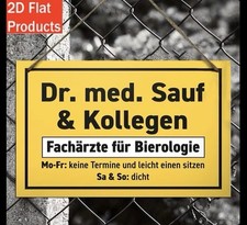 Dr.med Holzschild Schild Für