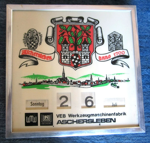 Ddr drehkalender veb - ,