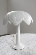 Tommaso Barbi Palmen Tischlampe für B. Ceramica Italy 1970s