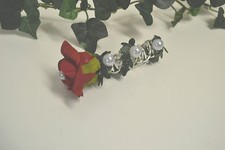 Anstecker  Hochzeitsanstecker  rot   Hochzeit 