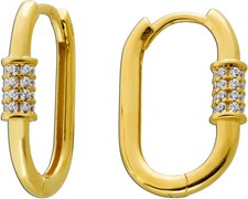 Creolen 17mm Gelbgold 333 8