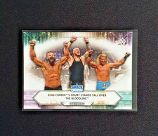 Topps WWE Wrestling 2021 - King Corbin's Court stands tall over the Bloodline 