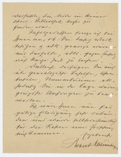 Brief Schlumberger Robert Wien