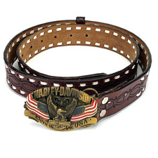 1989 Harley Davidson Belt Buckle Gürtelschnalle Official Made in USA  Vintage