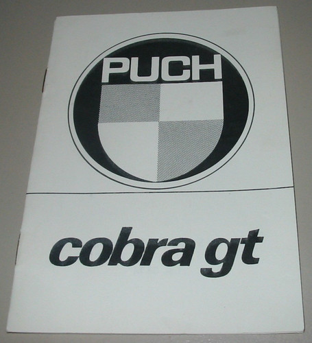 Betriebsanleitung puch cobra - puch,