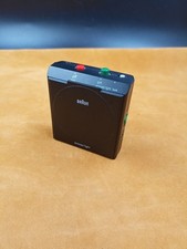 1980er Braun 3864/Ab314sl Designklassiker Batteriebetriebener Wecker Quartz Uhr